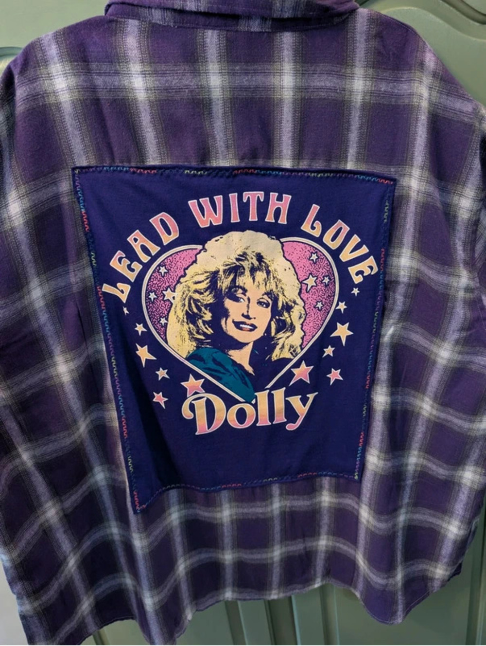 Dolly Handcrafted One of a Kind Flannel 4XL